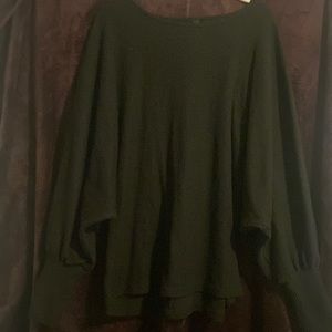 Black long sleeve sweater